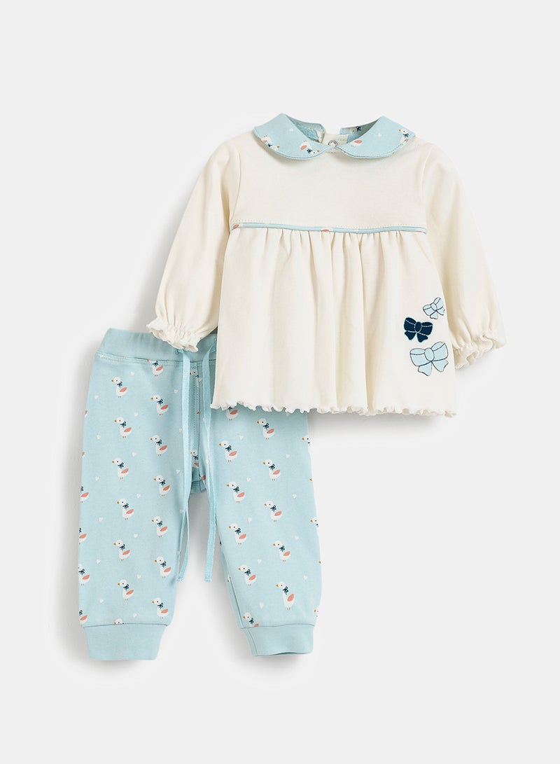 Junior Baby Girls Pyjama Set - Image 3